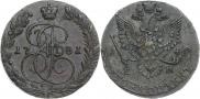 5 kopecks 1781 year