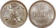 1 пенни 1874 года