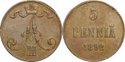 5 пенни 1892 года