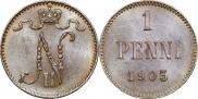 1 пенни 1903 года