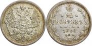 20 копеек 1904 года