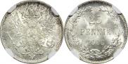 25 пенни 1909 года