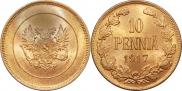 10 пенни 1917 года