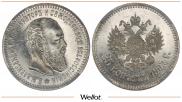 25 копеек 1887 года