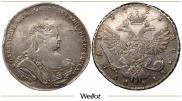 1 rouble 1738 year