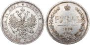 1 rouble 1880 year