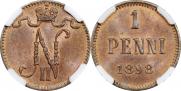 1 penni 1898 year