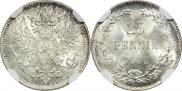 25 pennia 1909 year