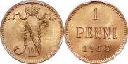 1 penni 1913 year