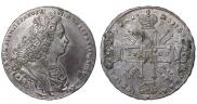1 рубль 1728 года
