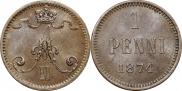 1 пенни 1874 года