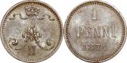 1 пенни 1874 года