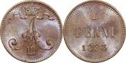 1 penni 1883 year