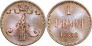 1 penni 1888 year