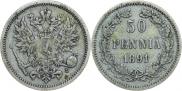 50 pennia 1891 year