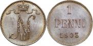 1 penni 1903 year