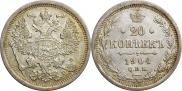 20 kopecks 1904 year
