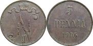 5 пенни 1906 года