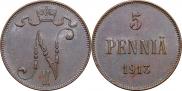 5 пенни 1913 года