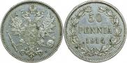 50 pennia 1914 year