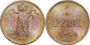 1 пенни 1916 года