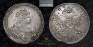 1 рубль 1738 года