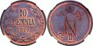 10 пенни 1899 года