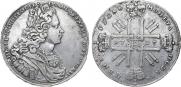 1 рубль 1727 года