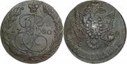 5 kopecks 1780 year