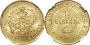 10 markkaa 1882 year