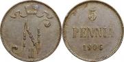 5 пенни 1906 года