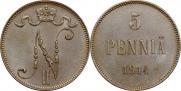 5 пенни 1914 года