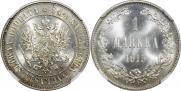 1 markka 1915 year