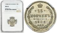 15 копеек 1908 года