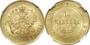 10 markkaa 1882 year