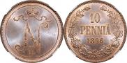 10 пенни 1896 года