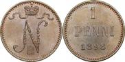 1 penni 1898 year