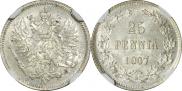25 пенни 1907 года