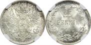 25 пенни 1909 года