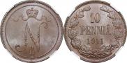 10 пенни 1911 года