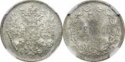 50 pennia 1911 year