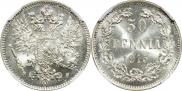 50 pennia 1915 year