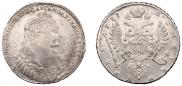 1 рубль 1737 года