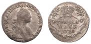 Grivennik 1768 year