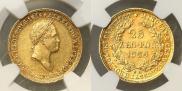 25 złotych 1829 year