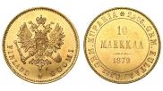 10 markkaa 1879 year