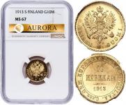 10 markkaa 1913 year