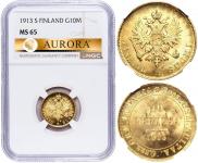 10 markkaa 1913 year