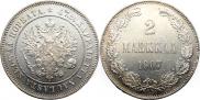 2 markkaa 1907 year