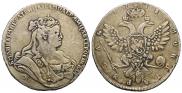 1 рубль 1738 года